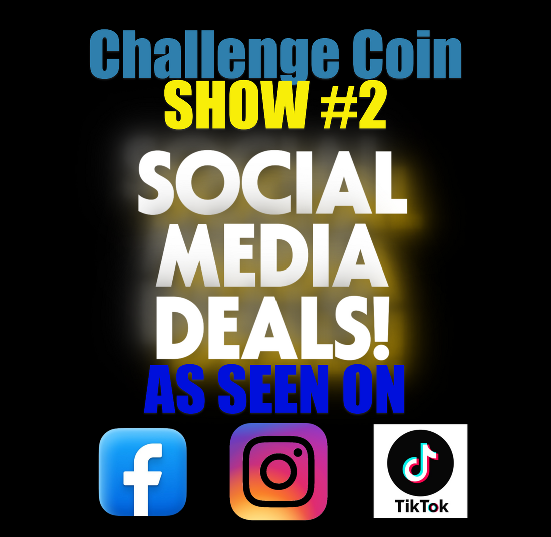 Challenge Coin Show #2 💥Social Media Deals