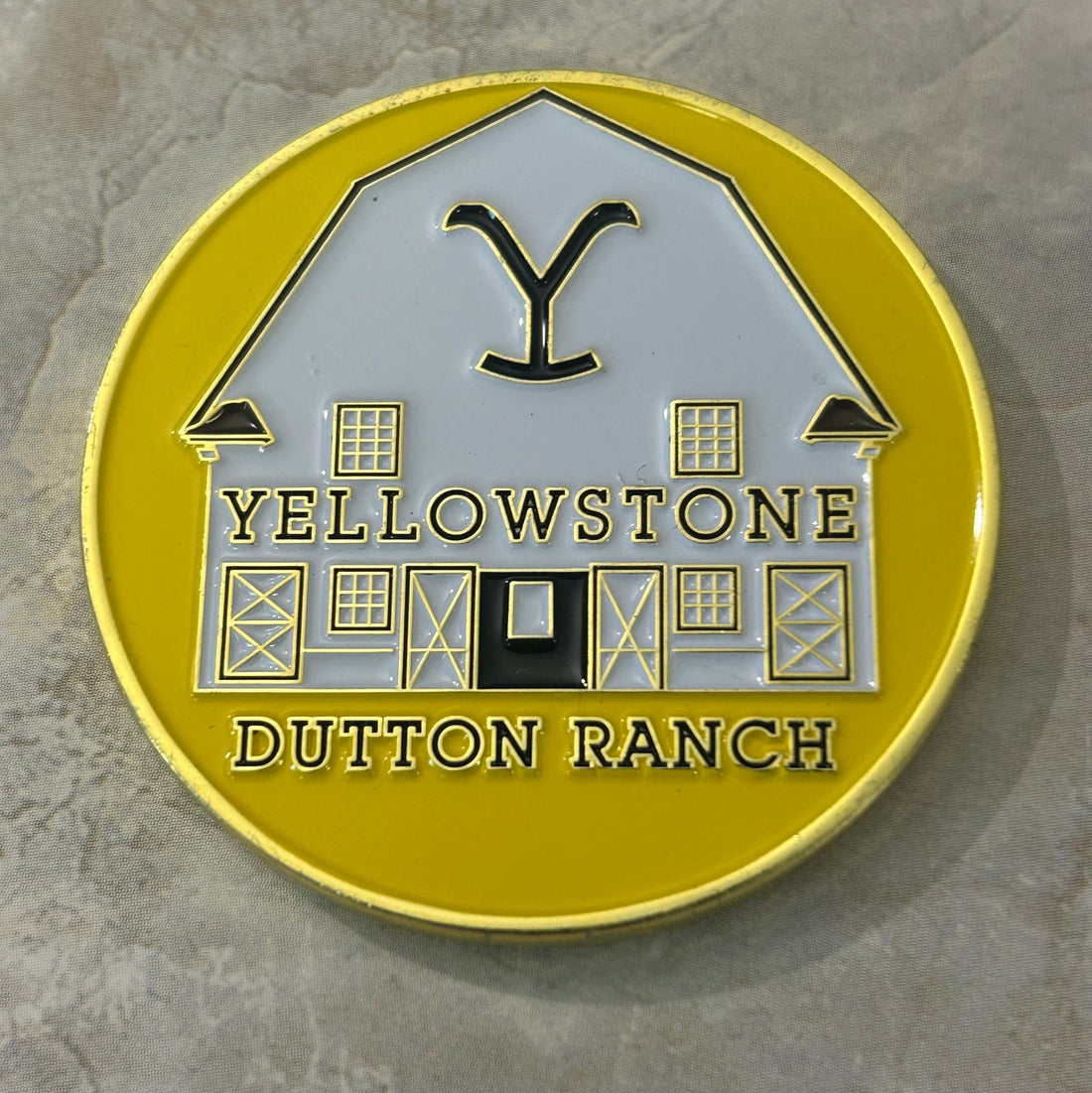 Yellowstone Dutton Ranch-Livestock Association-Inspector Challenge Coin