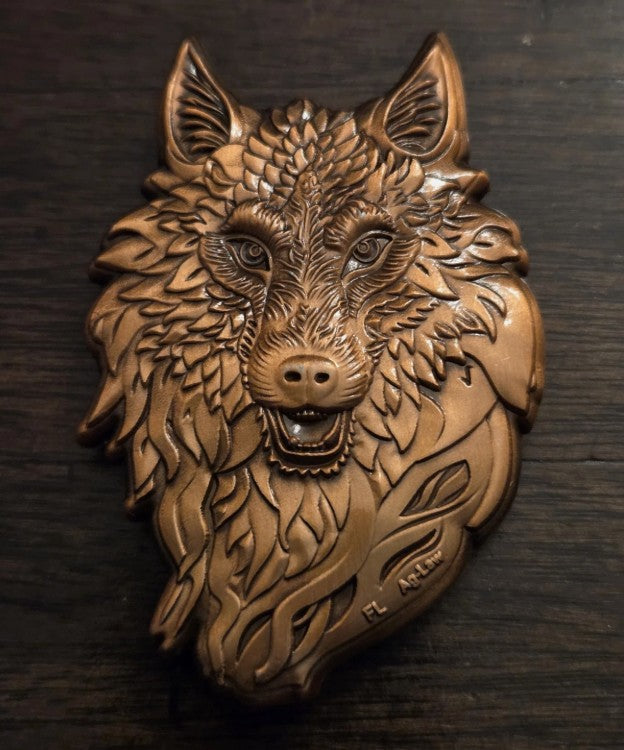 Florida Department of Agriculture & Consumer Services Challenge Coin – Rare Wolf Design