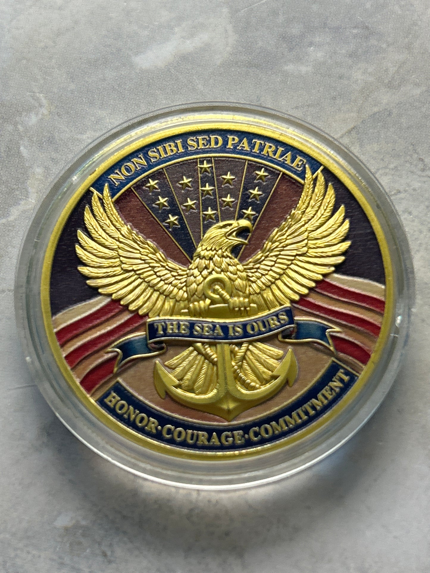 US Navy Military Challenge Coin – 40mm