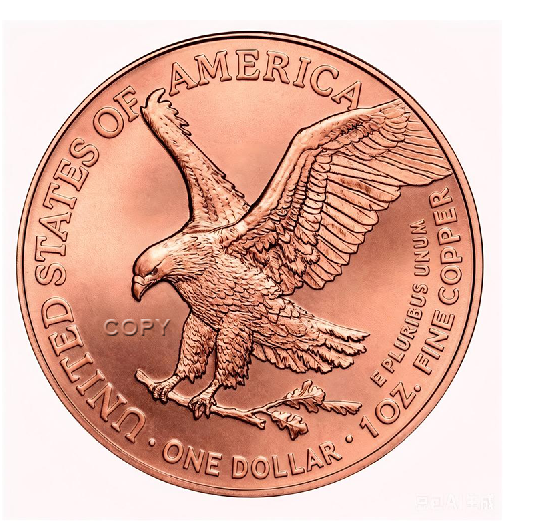 American Eagle Walking Liberty 1 oz .999 Fine Copper Round – St. Patrick's Day Irish Edition 2026 (Tube of 20)