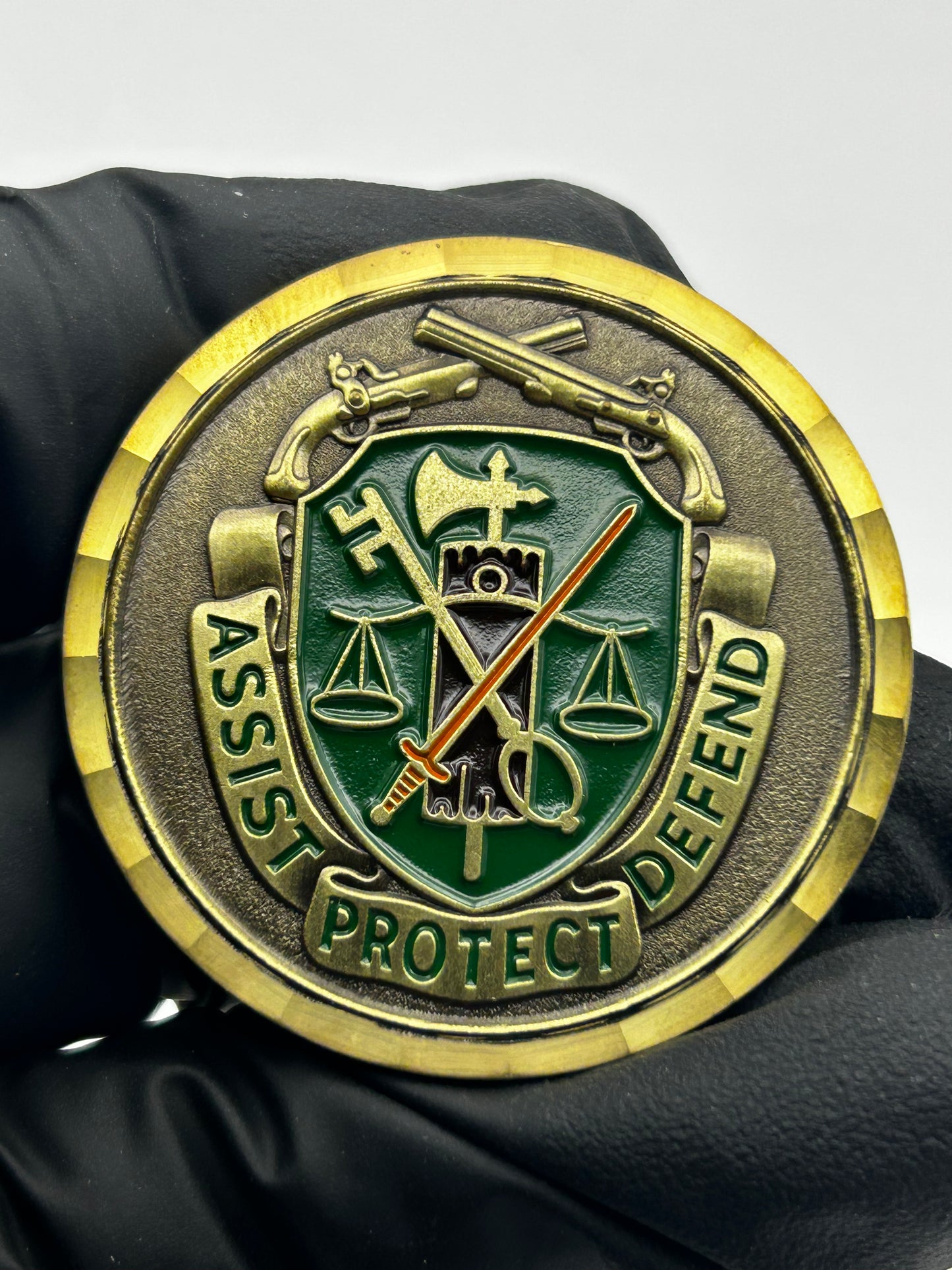 US Army Military Police Challenge Coin β 1.75" Collectible