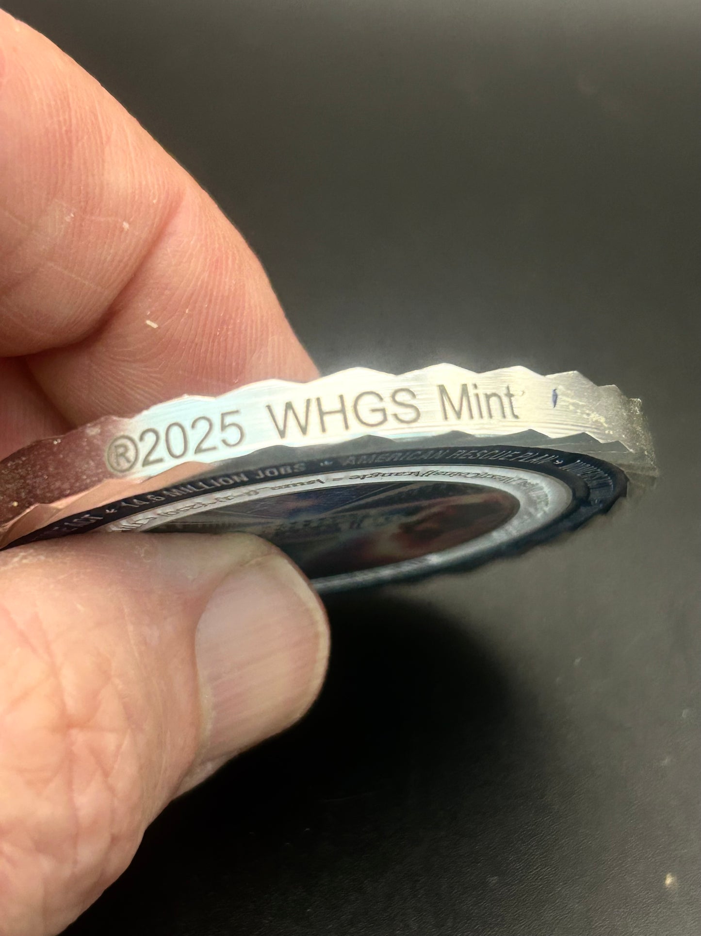 Joseph R. Biden “World’s First Multiverse Inauguration” Challenge Coin — Limited to 250 — WHGS Mint ©2025
