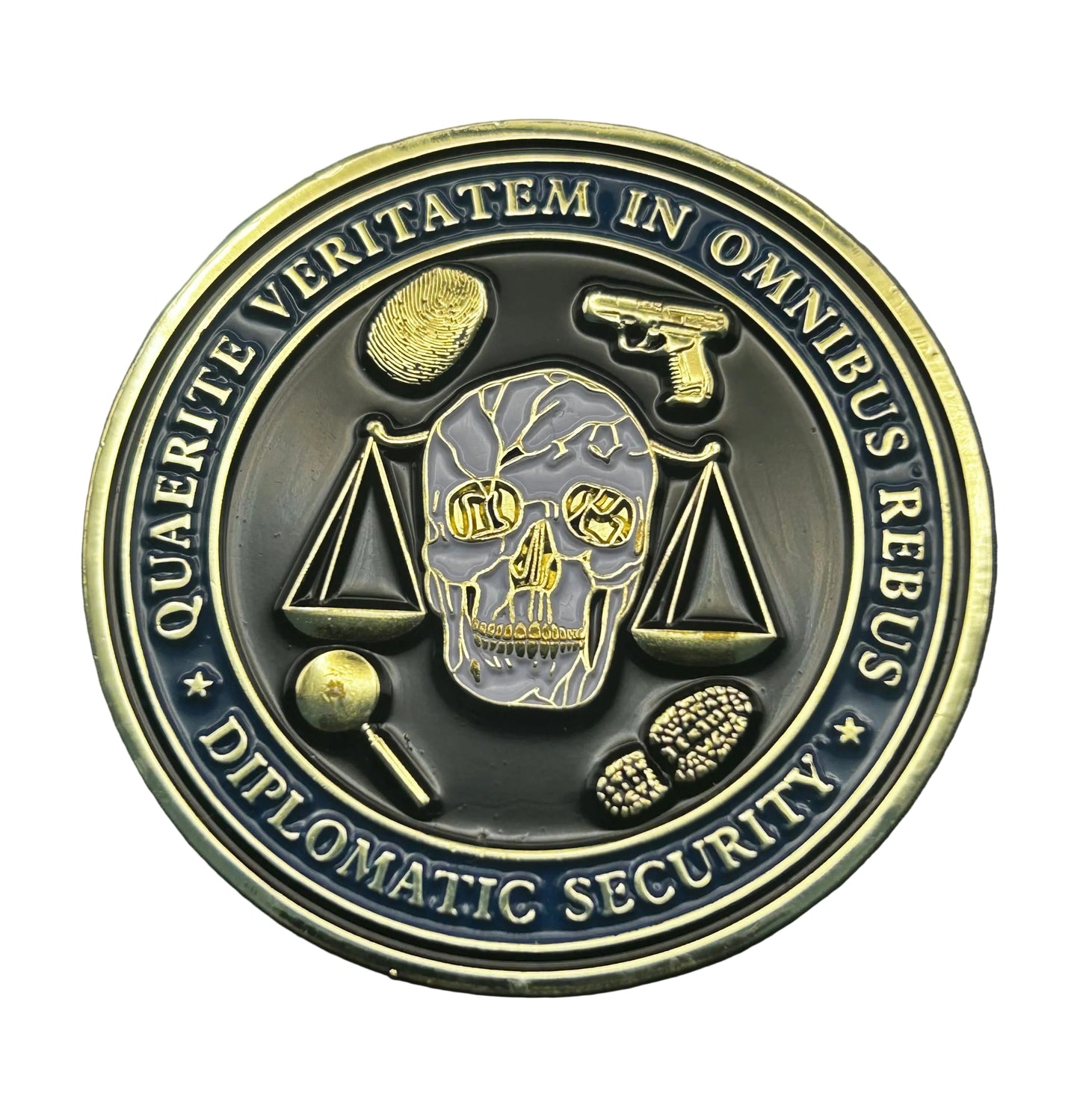 US Diplomatic Security Service – Office of Special Investigations – Special Agent Challenge Coin – RARE 2" Collector's Edition