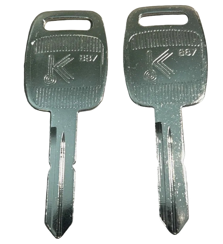 50 KENWORTH/Peterbilt B87 Various Models 18 Wheelers Semi Key Blanks