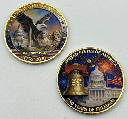 250th United States Anniversary Coins For Sale - Shop Local - Rhode Island