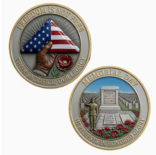 Freedom Is Not Free: The Story Behind the Memorial Day Challenge Coin