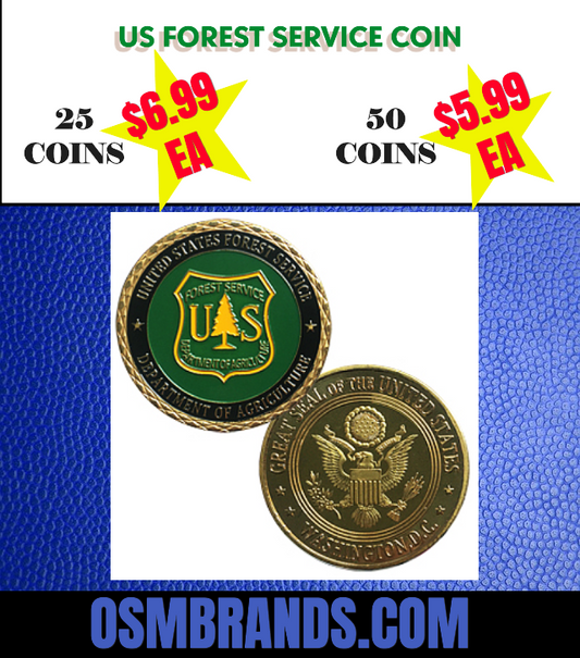 US Forest Service Coin Packs 25/50