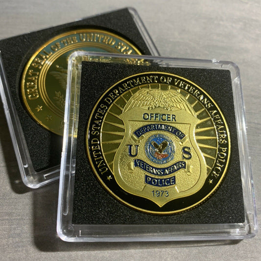 United States Department of Veterans Affairs OFFICER Challenge Coin 40mm