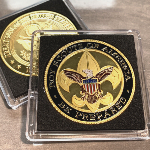 AS SEEN ON YOUTUBE-Boy Scouts Commemorative Coin