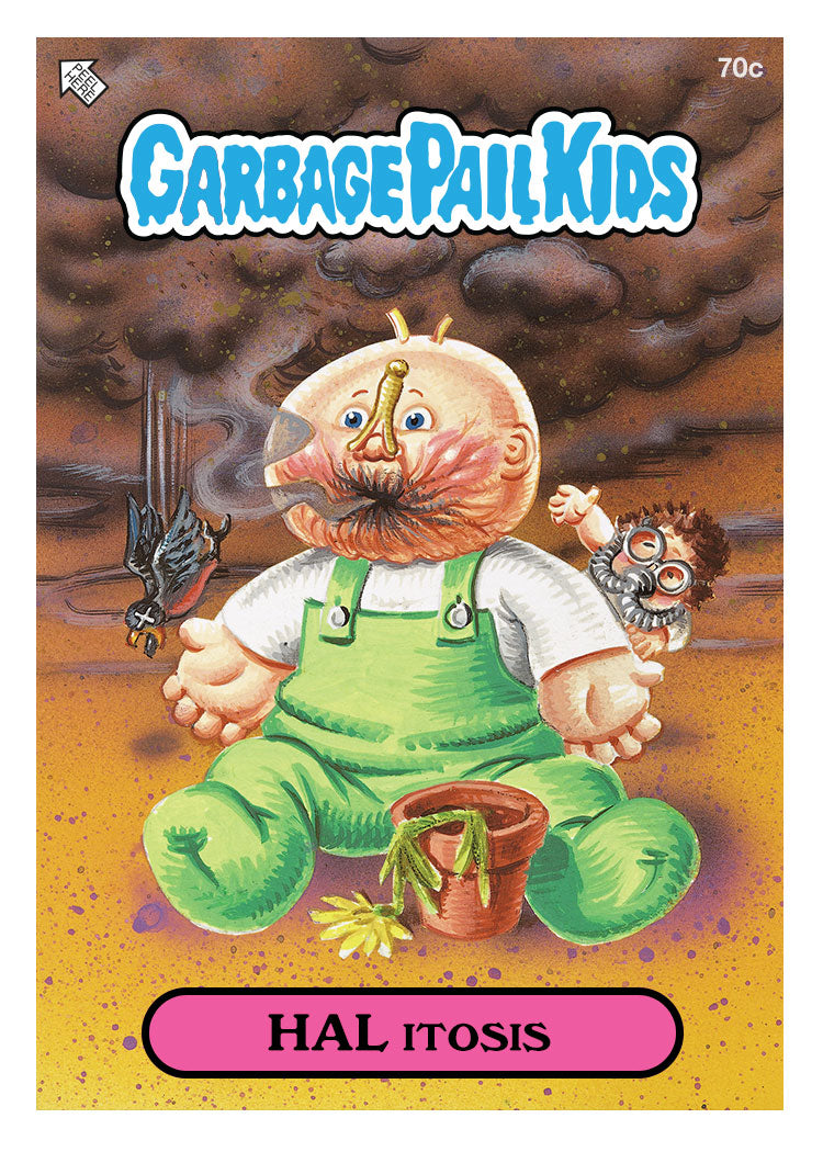 NEW! GPK "Hal Itosis" Collectible NFT Card Now Available on eBay!