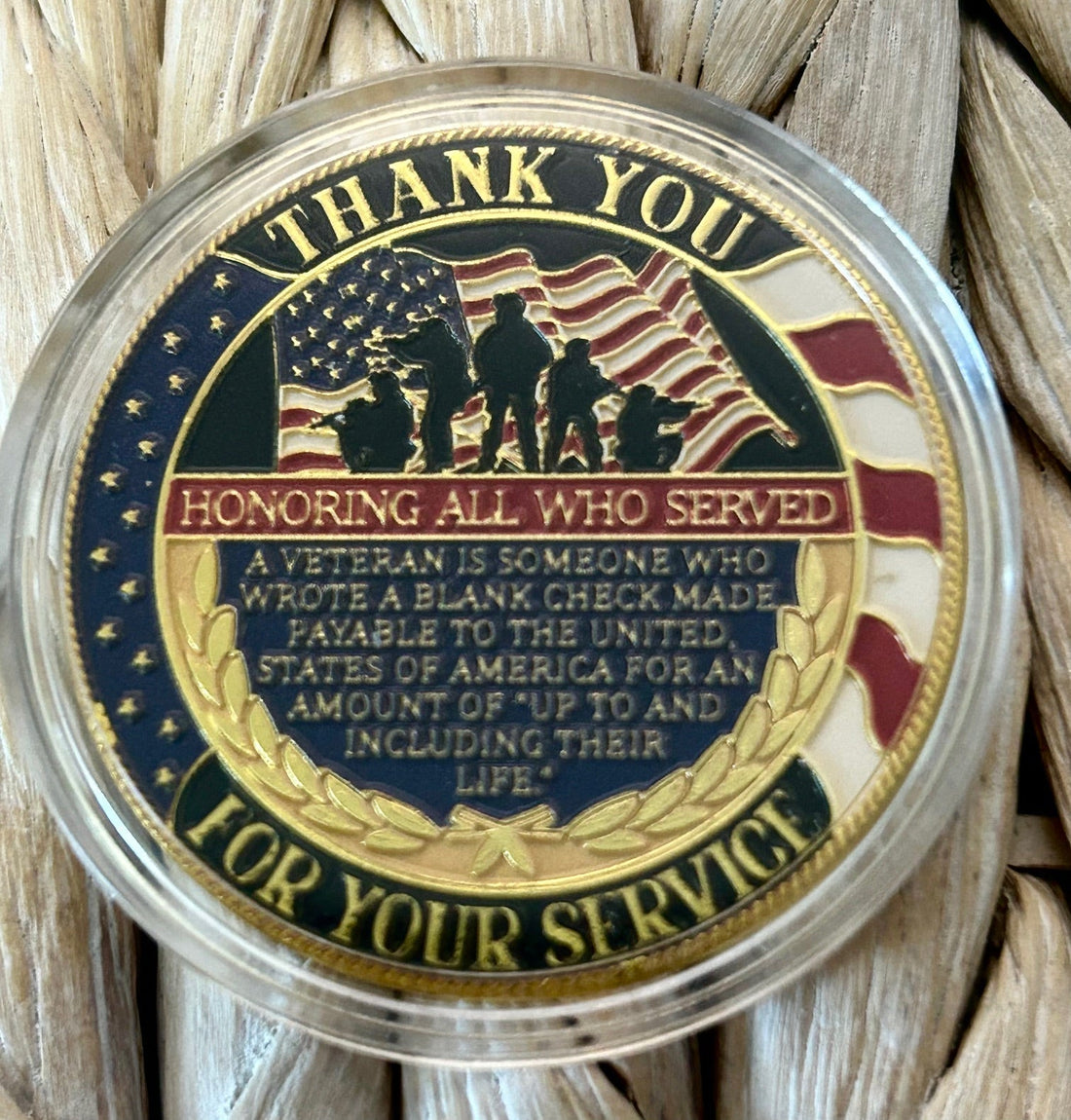 DEAL #3 10 USA Military Thank You Veteran Coin Packs