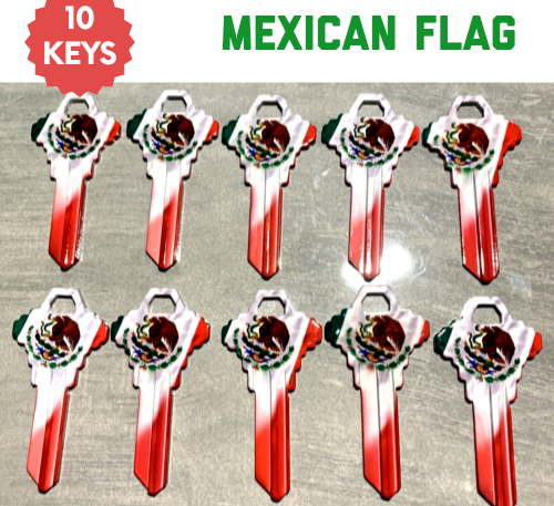 MEXICAN FLAG KEYS FOR SALE ON EBAY