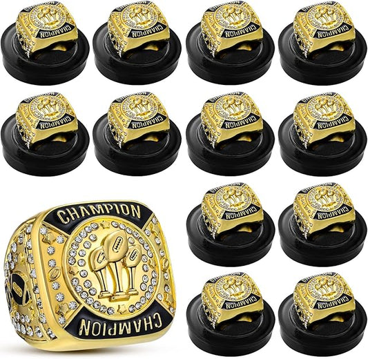 Youth Football Team Gift Rings-12+ Rings
