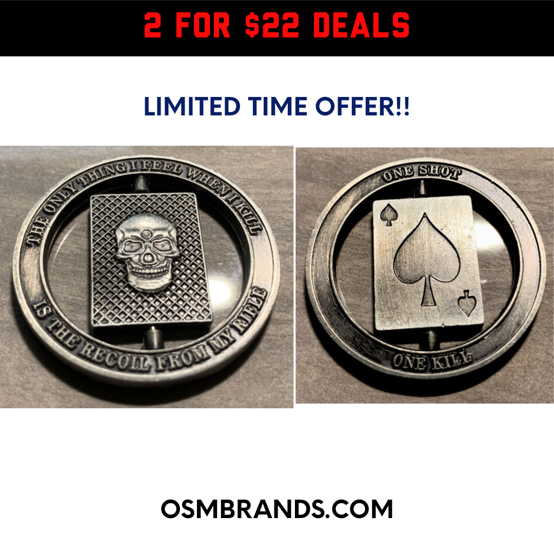 As Seen on YouTube-BUY HERE! Sniper Spinner Coin Special Offer! Save $5 on two!