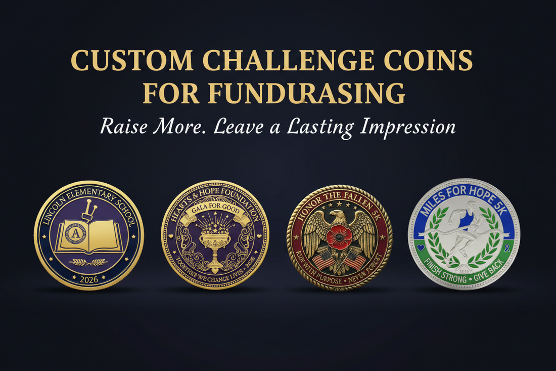 Customized to your specs-Challenge Coins for charity and fundraisers
