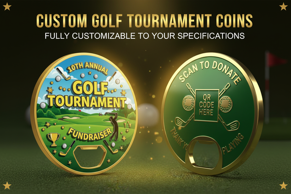 Golf Tournament Charity Coins — The Most Effective Ways to Raise Funds on the Course