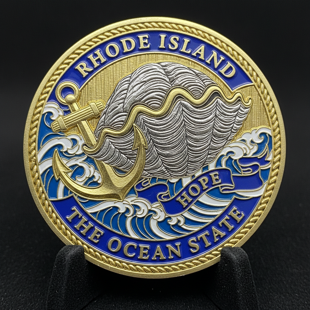🐚 Rhode Island Quahog Challenge Coins – The Ocean State Collector's Edition