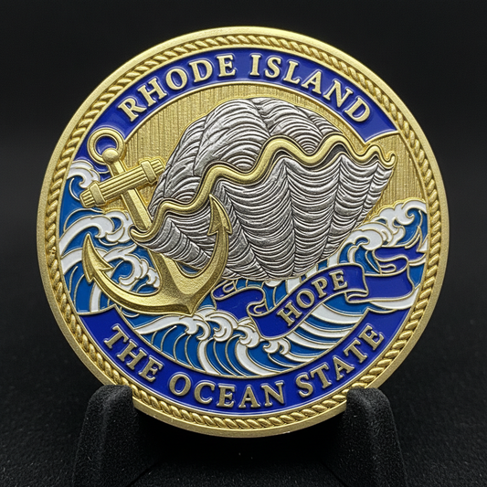 🐚 Rhode Island Quahog Challenge Coins – The Ocean State Collector's Edition