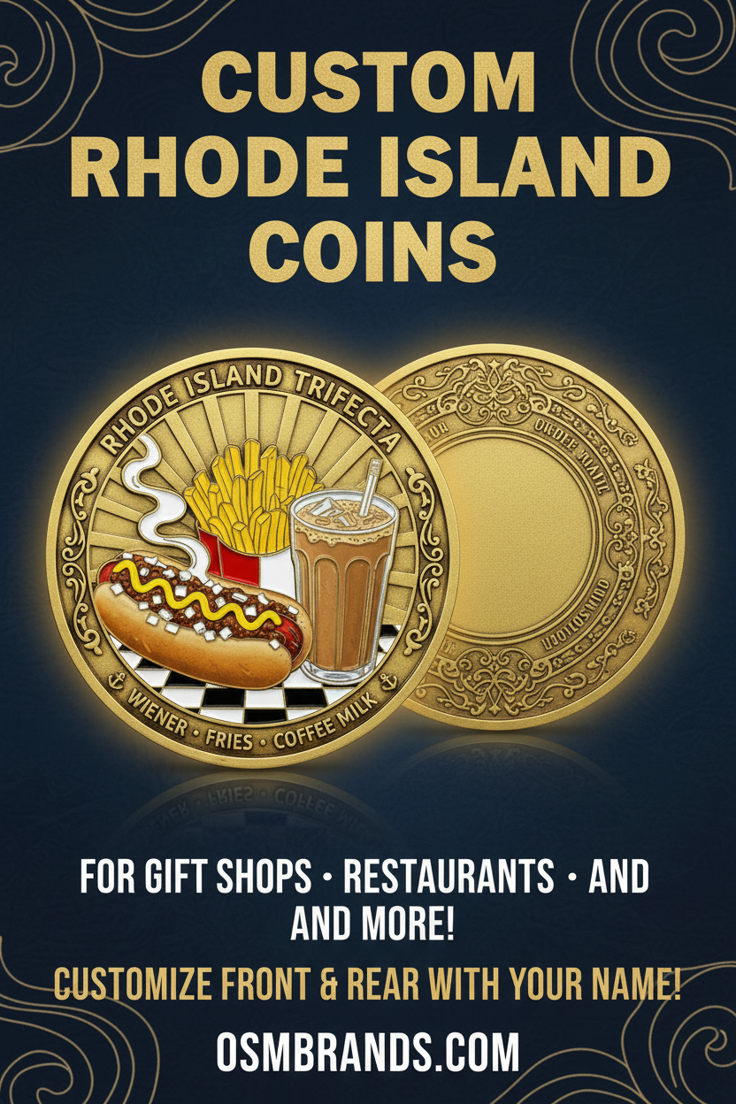How Rhode Island Gift Shops Can Earn Big Selling Foodie Favorite Coins