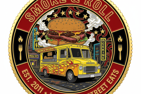 Custom Challenge Coins for Your Food Truck Business — Limited Edition Brand Recognition That Lasts