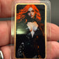 1 Troy Oz Copper Bar Striking Red Haired Warrior Queen Fantasy Series #CB-10