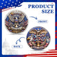 USA 250th Anniversary Challenge Coin – America 1776-2026 with Acrylic Case (12 or 24 Pack)