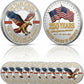 250 Years Strong USA Semiquincentennial Challenge Coin – Liberty & Freedom 1776-2026 (10 Pack)
