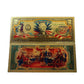 10-50 Pack 24K Gold Foil Banknotes $2 USA 2026 250th Anniversary Collectibles 2 Styles