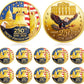 10 PACK-250th Anniversary United States Liberty Bell & Eagle Commemorative Coin — 1776-2026