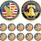 Celebrating America 250 Years of Blessings Commemorative Coin — 10 Pack | 1776-2026