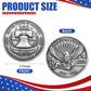 Declaration of Independence 250th Anniversary Antique Silver Coin — 10 Pack | 1776-2026