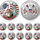 Celebrating America 250th Anniversary Silver Coin — Cross, Eagle & Statue of Liberty — 10 Pack | 1776-2026