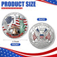 Celebrating America 250th Anniversary Silver Coin — Cross, Eagle & Statue of Liberty — 10 Pack | 1776-2026