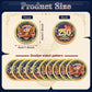 God Bless America 250th Anniversary Challenge Coin — Faith • Freedom • In God We Trust — 10 Pack | 1776-2026