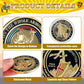 60 Pcs Armor of God Challenge Coins – 4 Designs, 15 Each | Double Sided