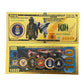 United States Military 24K Gold Foil Banknotes-Bulk Wholesale