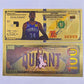 100 WHOLESALE-Basketball Legends 24k Gold Banknotes