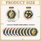 10 Pack Armor of God Challenge Coins – Gold Knight Ephesians 6:13-17 | Double Sided