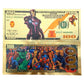 Marvel Iron Man Avengers Gold Foil Novelty Bills — 10-Pack