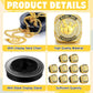 🎳 10 Pack Bowling Championship Ring Gold with Stand & Chain — Youth & Adult Sports