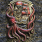 Tampa Bay Florida Dept. of Alcoholic Beverages & Tobacco – Special Agent Challenge Coin – RARE Kraken Pirate Design
