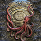 Tampa Bay Florida Dept. of Alcoholic Beverages & Tobacco – Special Agent Challenge Coin – RARE Kraken Pirate Design