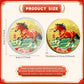 Chinese Zodiac Horse Commemorative Gold Coin Set – 10 Pieces