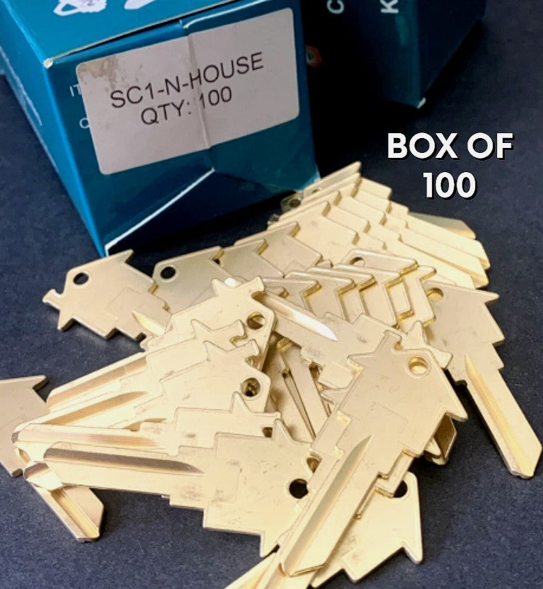APARTMENT COMPLEX Bulk House Key Lot of 100-Kwikset or Schlage-Free Shipping!