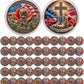 Lest We Forget Challenge Coin – In Honor of Our Heroes (50 Pack)