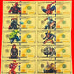 Marvel Avengers 24K Gold Foil Banknote Set – 10 Piece Collectible Currency (10 SETS)