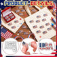 30 Pack USA 4th of July Pride Lapel/Hat Pins-Independence Day Gifts