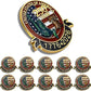 USA 250th Anniversary Lapel Pin – United States of America 1776-2026 Enamel Pin (50 Pack)