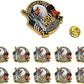 USA 250th Anniversary Bald Eagle Lapel Pin – United States of America 1776-2026 (50 Pack)